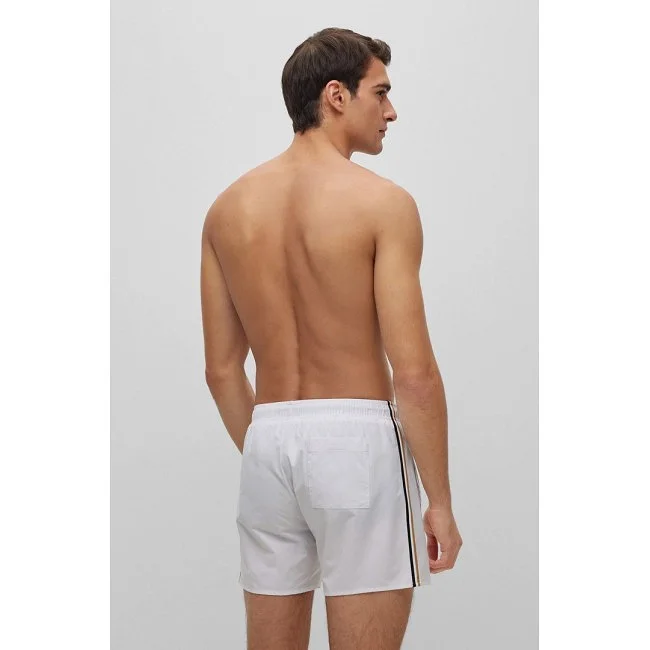 Bañador Boss Blanco Hombre