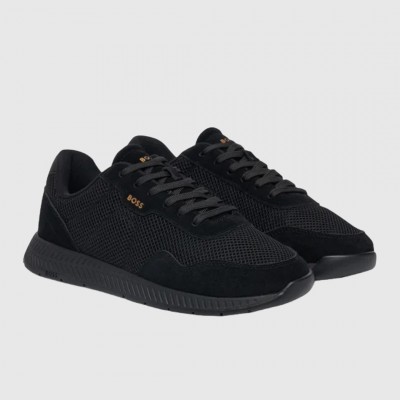 Zapatillas Boss Negras Hombre 2