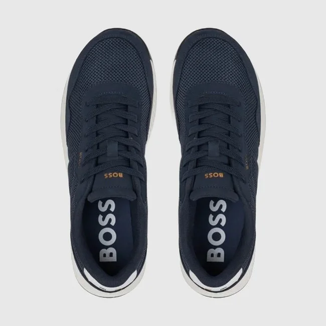 Zapatillas Boss Azul Marino y Blanco...