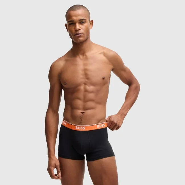 Pack de 3 Calzoncillos Boss Negros...