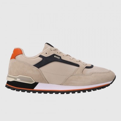 Zapatillas Boss Beige Hombre