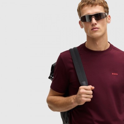 Camiseta Boss Burdeos Hombre 2