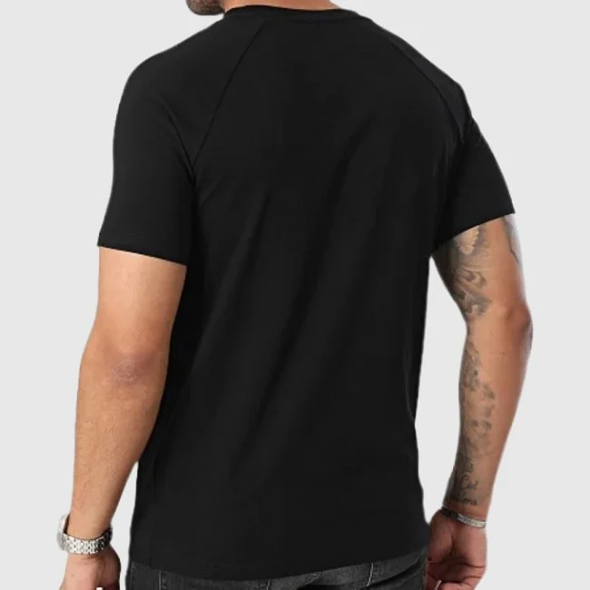 Camiseta Boss Negra Hombre