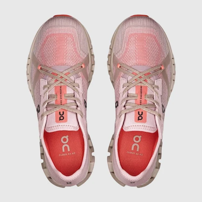 Zapatillas ON CLOUD X Salmón Mujer Ecool