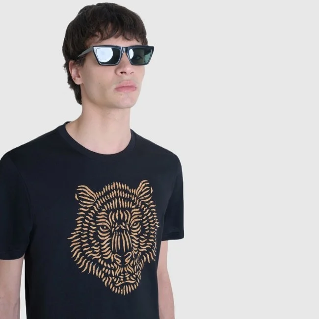 Camiseta Antony Morato Negra Hombre