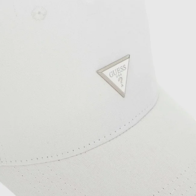 Gorra Guess Blanca Hombre