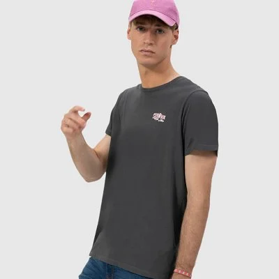 Camiseta El Pulpo Gris Hombre