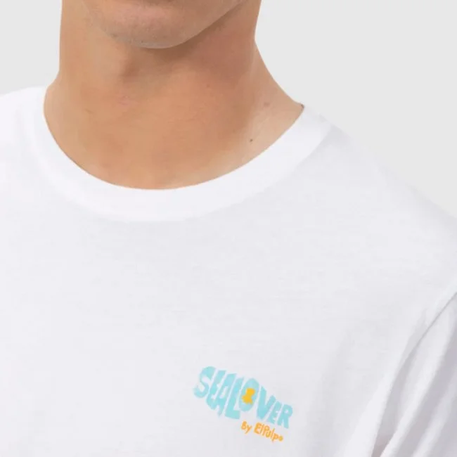 Camiseta El Pulpo Blanca Hombre