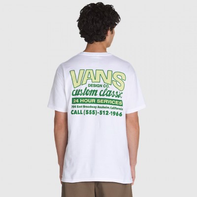 Camiseta Vans Blanca Hombre... 2