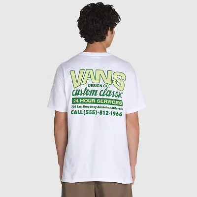 Camiseta Vans Blanca Hombre... 2