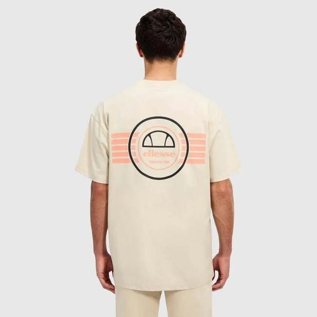 Camiseta Ellesse Beige Hombre