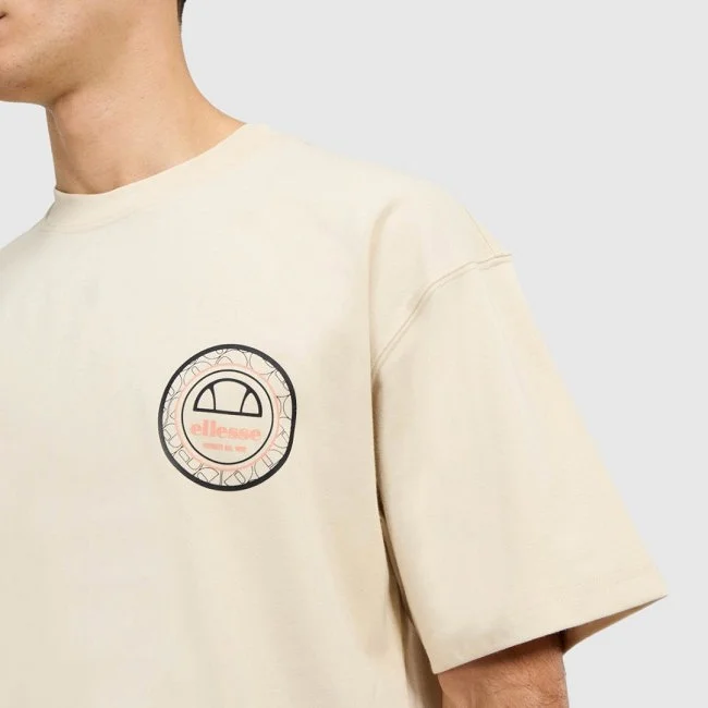 Camiseta Ellesse Beige Hombre
