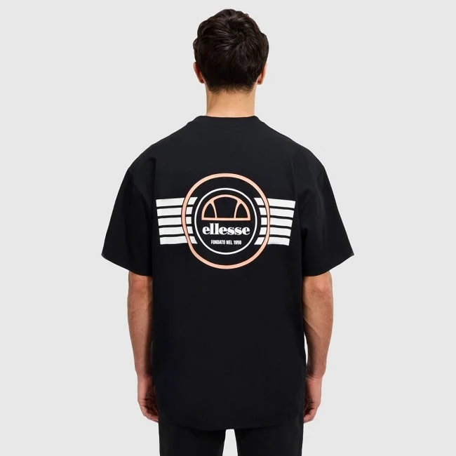 Camiseta Ellesse Negra Hombre