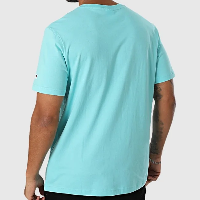 Camiseta Champion Turquesa Hombre