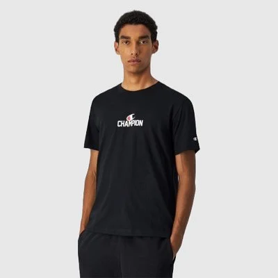 Camiseta Champion Negra...