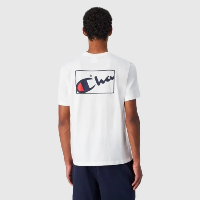 Camiseta Champion Blanca Hombre