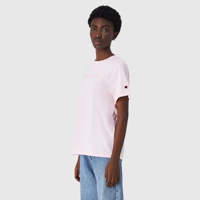 Camiseta Champion Rosa Mujer