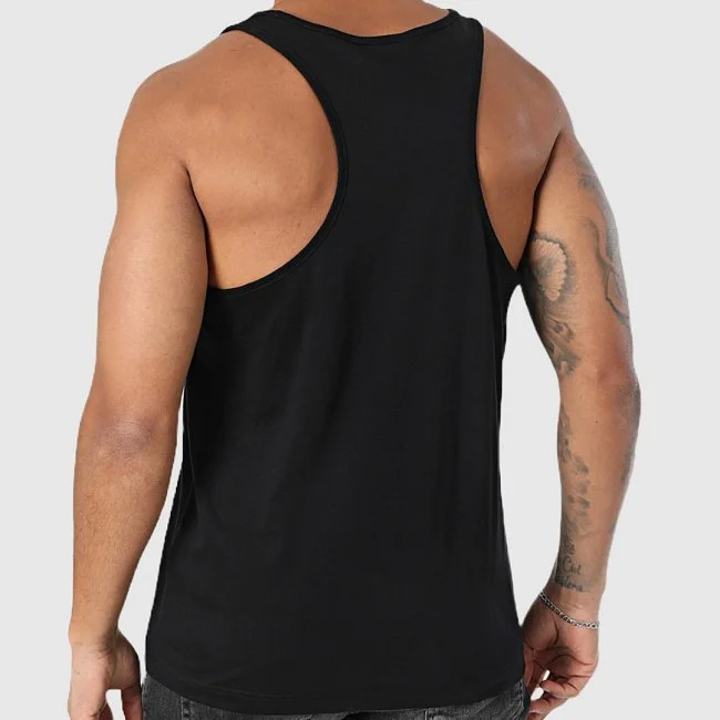 Camiseta Tirantes Champion Negra Hombre