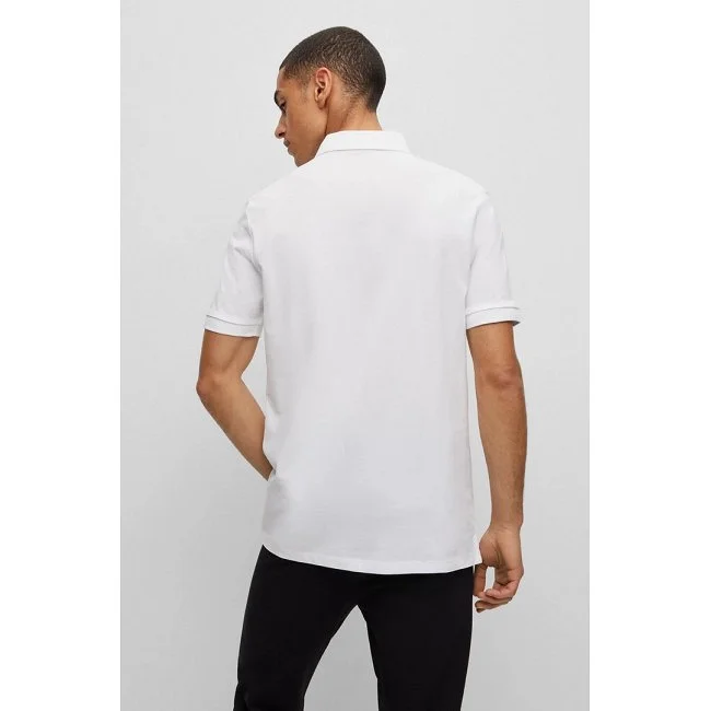 Polo Hugo Hombre Blanco