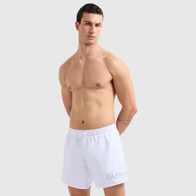 Bañador Armani Blanco Hombre
