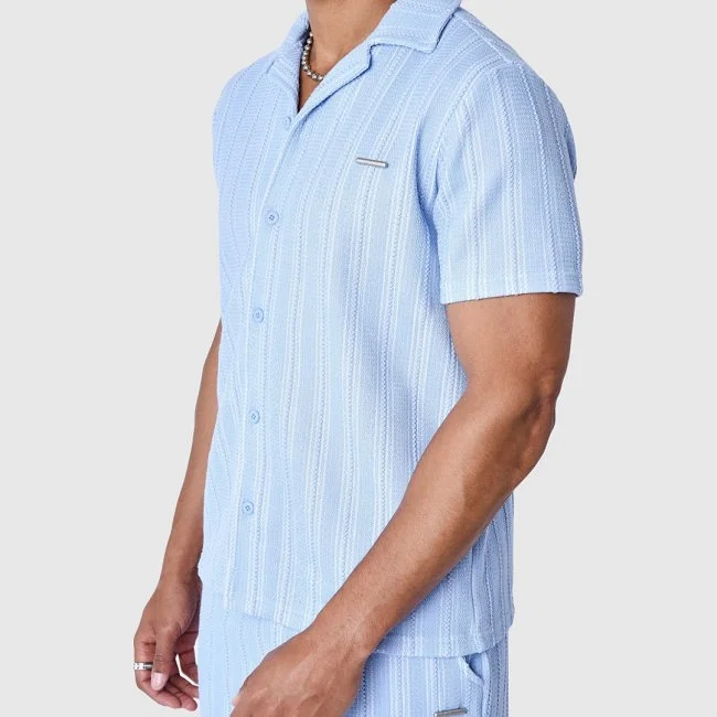 Camisa Project X Paris Azul Hombre