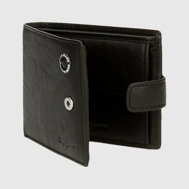 Cartera Pepe Jeans Negra Hombre