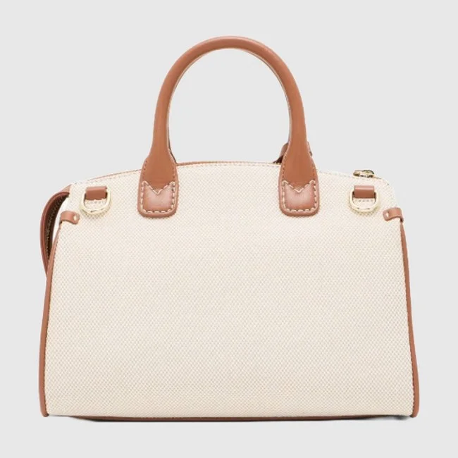 Bolso Armani Exchange Marrón y Blanco...