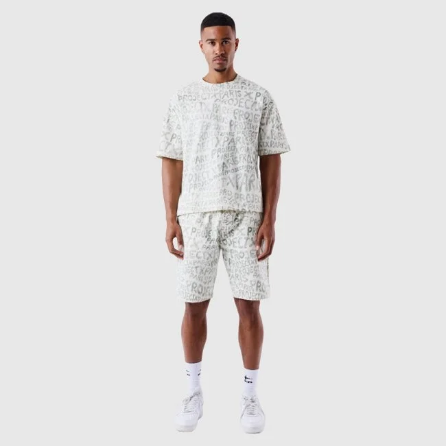 Pantalón Corto Project x Paris Blanco...