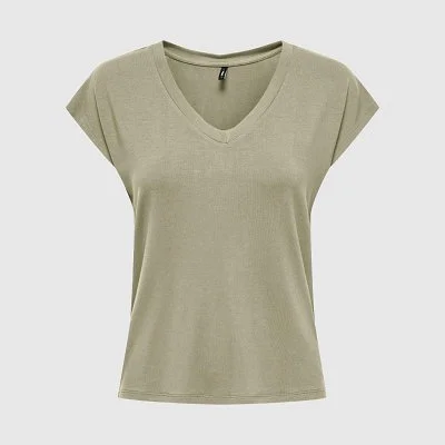 Camiseta ONLY Verde Mujer
