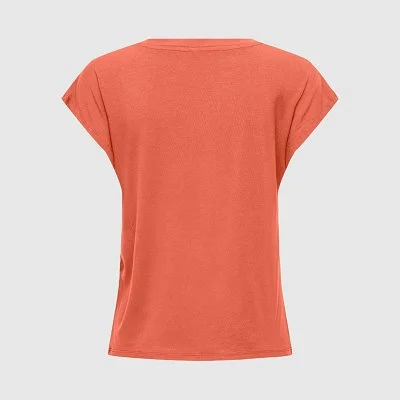 Camiseta ONLY Coral Mujer 2