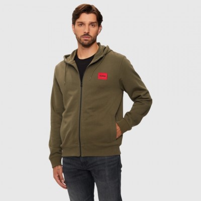 Sudadera HUGO Kaki Hombre