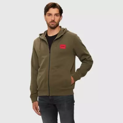 Sudadera HUGO Kaki Hombre