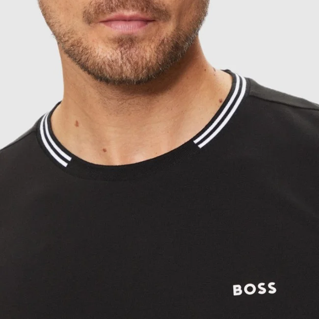 Camiseta Boss Negra Hombre