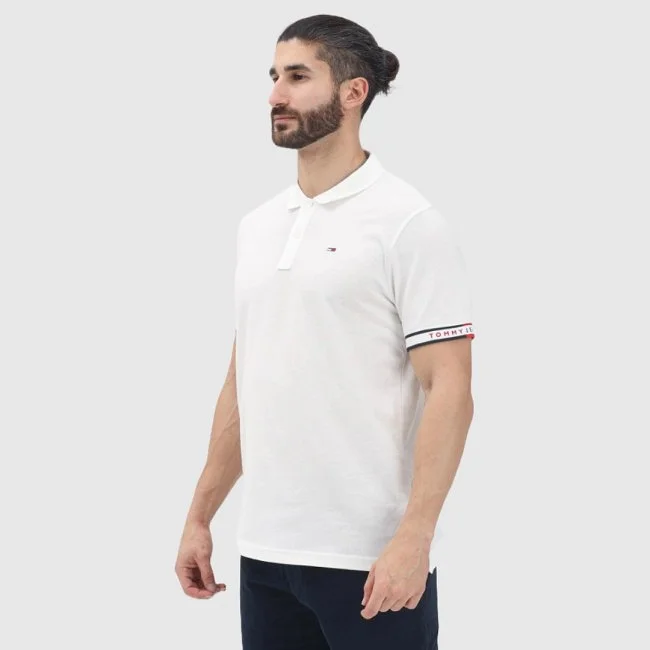 Polo Tommy Hilfiger Blanco Hombre
