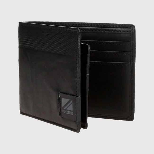 Cartera Pepe Jeans Negra Hombre