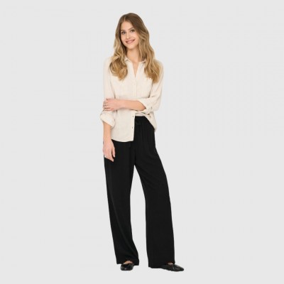 Pantalón ONLY Negro Mujer 2