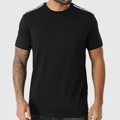Camiseta Armani Negra Hombre