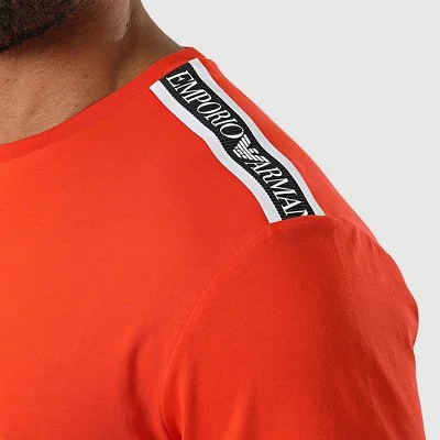Camiseta Armani Roja Hombre 2