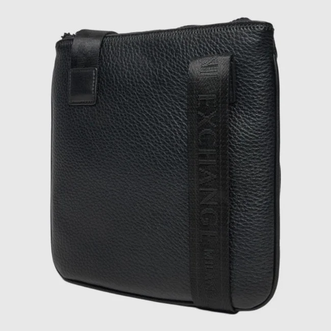 Bandolera Armani Exchange Negra Hombre
