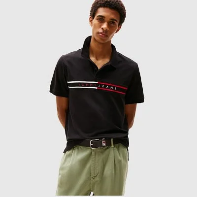 Polo Tommy Hilfiger Negro...