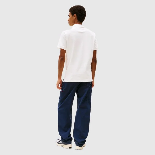 Polo Tommy Hilfiger Blanco Hombre Polo Tommy Hilfiger Blanco Hombre
