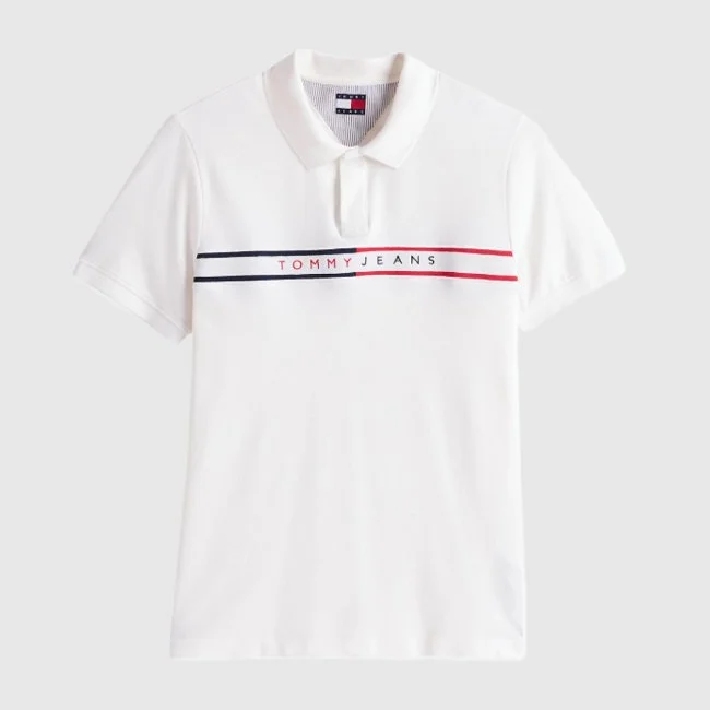 Polo Tommy Hilfiger Blanco Hombre Polo Tommy Hilfiger Blanco Hombre