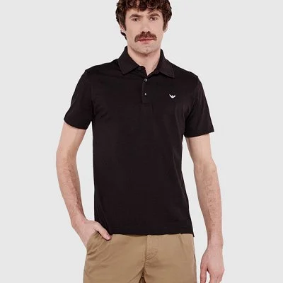 Polo Armani Negro Hombre