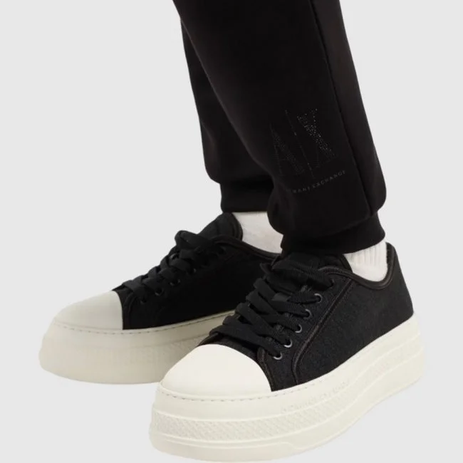 Pantalón Armani Exchange Negro Mujer