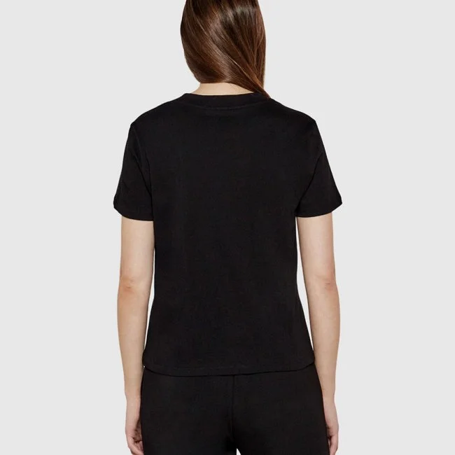Camiseta Armani Exchange Negra Mujer