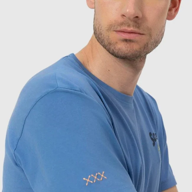 Camiseta El Pulpo Azul Hombre Camiseta El Pulpo Azul Hombre