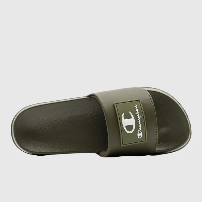 Chanclas Champion Verdes Hombre