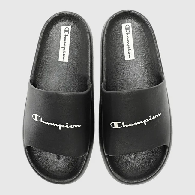 Chanclas Champion Negras Hombre Chanclas Champion Negras Hombre
