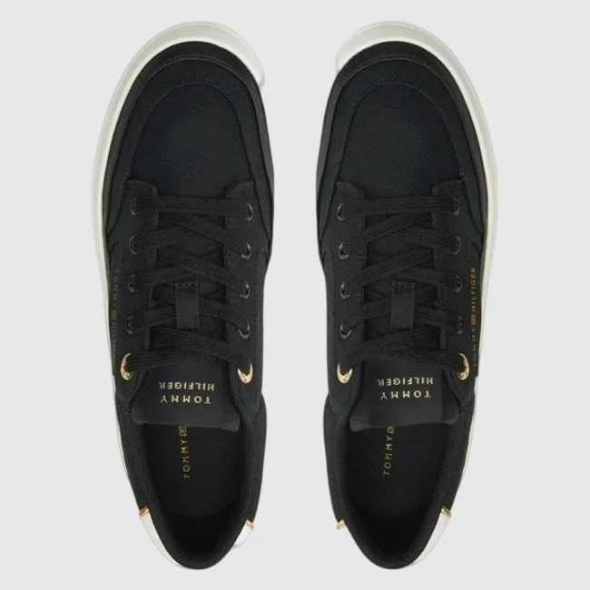 Zapatillas Tommy Hilfiger Negras Mujer