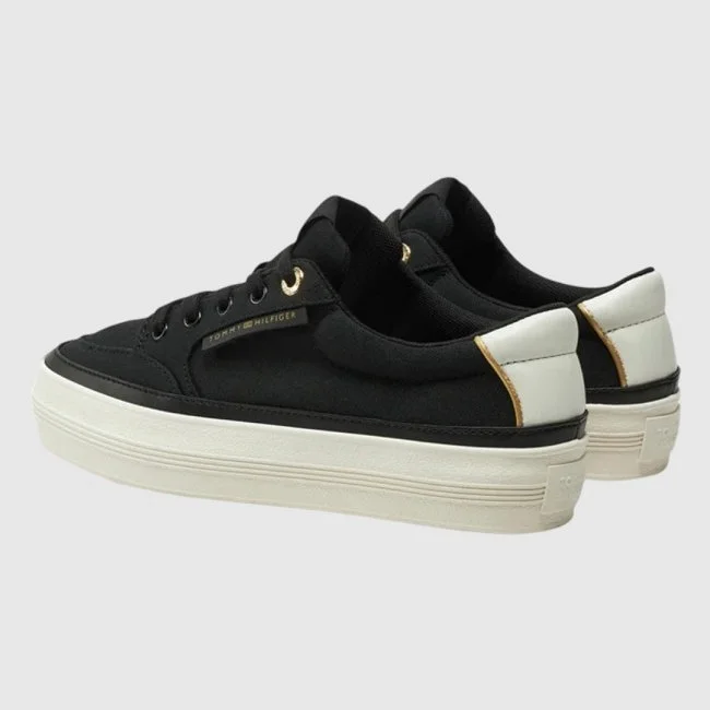 Zapatillas Tommy Hilfiger Negras Mujer